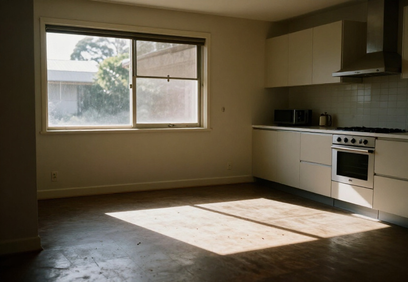 Clean, rodent-free garage in Woodcroft after treatment