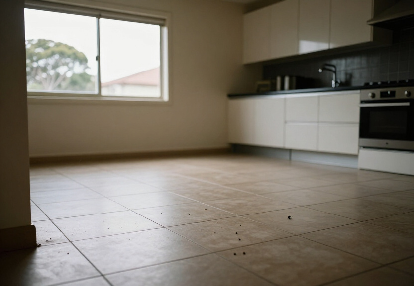 Cockroach-free kitchen in Woodcroft after treatment